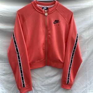 Nike Air Women’s Jacket-Orange-